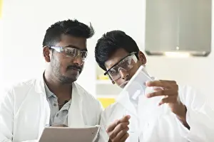 Educational Institution Building Prints: Students in an internship at the university