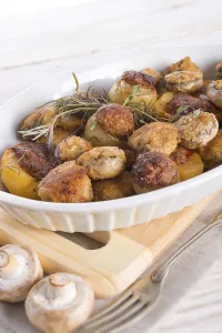 Pork Meat Dishes Prints: Stuffed vegetables