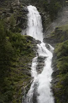 Central Europe Alpine Landscape Prints: Stuibenfall, waterfall, cascade