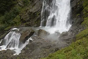 Central Europe Alpine Scenery Prints: Stuibenfall, waterfall, cascade