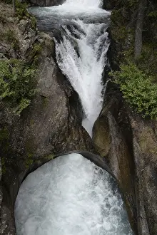 Mountainous Central Europe Prints: Stuibenfall, waterfall, cascade