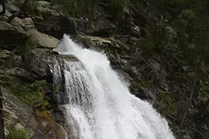 Austrian Nature Scenery Prints: Stuibenfall, waterfall, cascade
