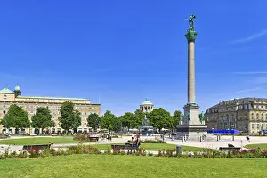 Municipal Park Germany Prints: Stuttgart, Germany