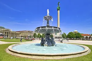 Old Town Germany Images Prints: Stuttgart, Germany