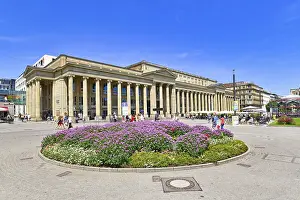 Schlossplatz Square Prints: Stuttgart, Germany