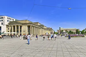 Schlossplatz Square Germany Prints: Stuttgart, Germany