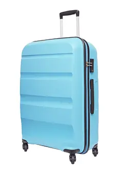 White Background Luggage Prints: Suitcase cut out against a white background