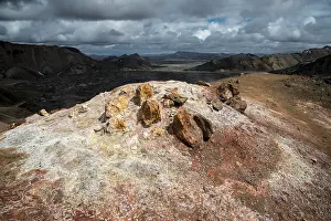 Red Rock Formations Prints: Sulphur fields and chalk fields