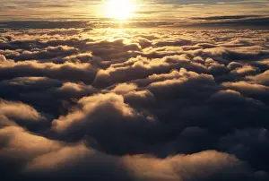 Cloudy Sky Images Prints: Sun above the clouds