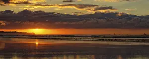 Carters Beach Sunset Print, Westport, New Zealand