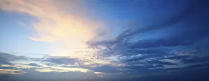 Sunset Atmosphere Prints: Sunset sky