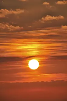 Central European Atmosphere Prints: Sunset, sunset, Germany