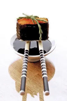 Asian Cuisine Dish Prints: Sushi