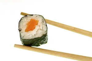 Asian Seafood Dish Prints: Sushi