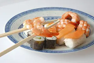 Sushi Nutrition Facts Prints: Sushi