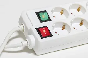 Electricity Supply Systems Prints: Switchable socket strips, plugs