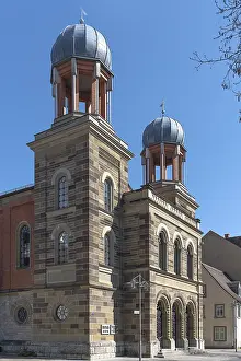 Exterior View Of A Synagogue Prints: Former synagogue, built in 1883