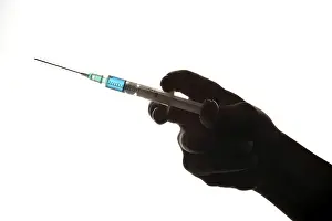 Virus Protection Prints: Syringe