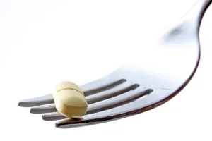 Weight Loss Prints: Tablets on a fork