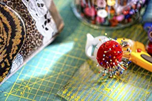 Tailor Workshop Prints: Tailor's workshop, thread