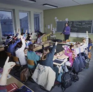 Education In Germany Prints: Teaching at a secondary school
