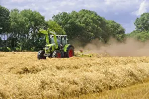 Agrarian Landscape Prints: Tedder (machine)