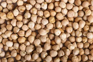 Vegan Diet Inspiration Images Prints: Texture of chickpeas. Top view