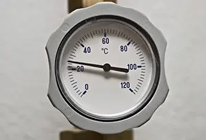 Information Display Board Prints: Thermometer