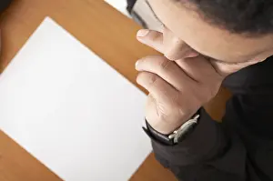 Empty Desk Concept Prints: Thinking