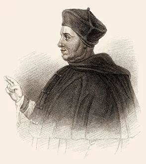 Northern Europe Illustration Prints: Thomas Wolsey oder Woolsey, ca