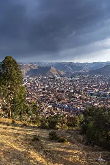 Dramatic Cloudscape Photography Prints: Thunderstorm over the valley of Cusco