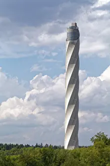 Thyssenkrupp Test Tower Prints: Thyssenkrupp test tower for elevators with visitor platform