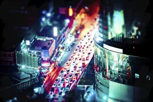 Tilt Shift Blur Effect Prints: Tilt shift blur effect