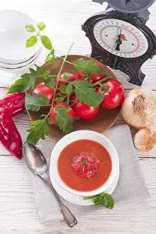 Framed Print : Tomato Soup Print Framed Print : Tomato Soup Print
