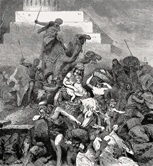 Tower Of Babel Prints: Tower of Babel, confusing the language