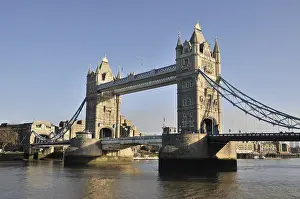 River Thames Views London Prints: Tower Bridge over the River Thames