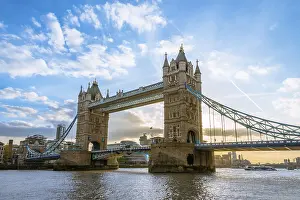 River Thames England Prints: Tower Bridge over the River Thames