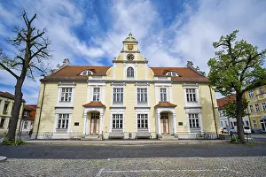 Abandoned European Buildings Prints: Town Hall Furstenberg Oder
