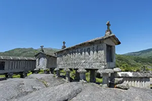 Peneda Geres National Park Prints: Traditional Espigueiros, Granary