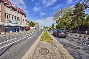 Germany Street Scene Prints: Traffic area, general development