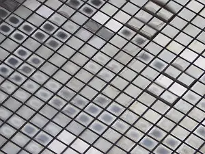 Text Free Space Image Prints: Translucent tiled glass texture background
