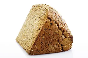 Wholemeal Bread Nutrition Prints: Triangle-shaped wholegrain bread
