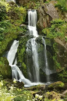 Open Air Landscapes Prints: Triberg waterfall