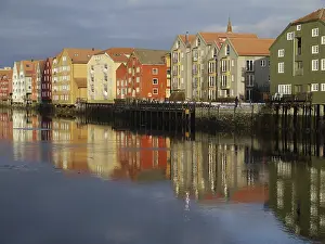 Prints of Trondheim Trondheim Prints: Trondheim City Print from Above