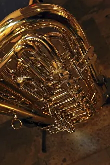 Wind Instrument Detail Prints: Tuba