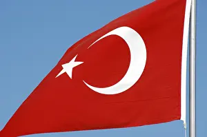 European Flag Prints: Turkey flag