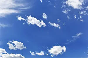 Images Dated 3rd April 2024: Typical Cloudscape in Spring Print