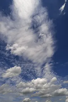 Cloudy Day In Bayern Prints: Various cloud formations, Bavaria, Germany