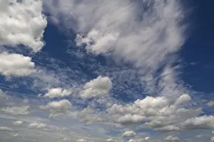 German Cloudy Skies Prints: Various cloud formations, Bavaria, Germany