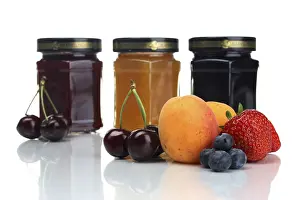Fresh Fruits Prints: Various jams